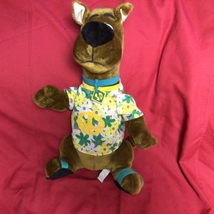 Toy, 17” SCOOBY DOO flower power stuffy